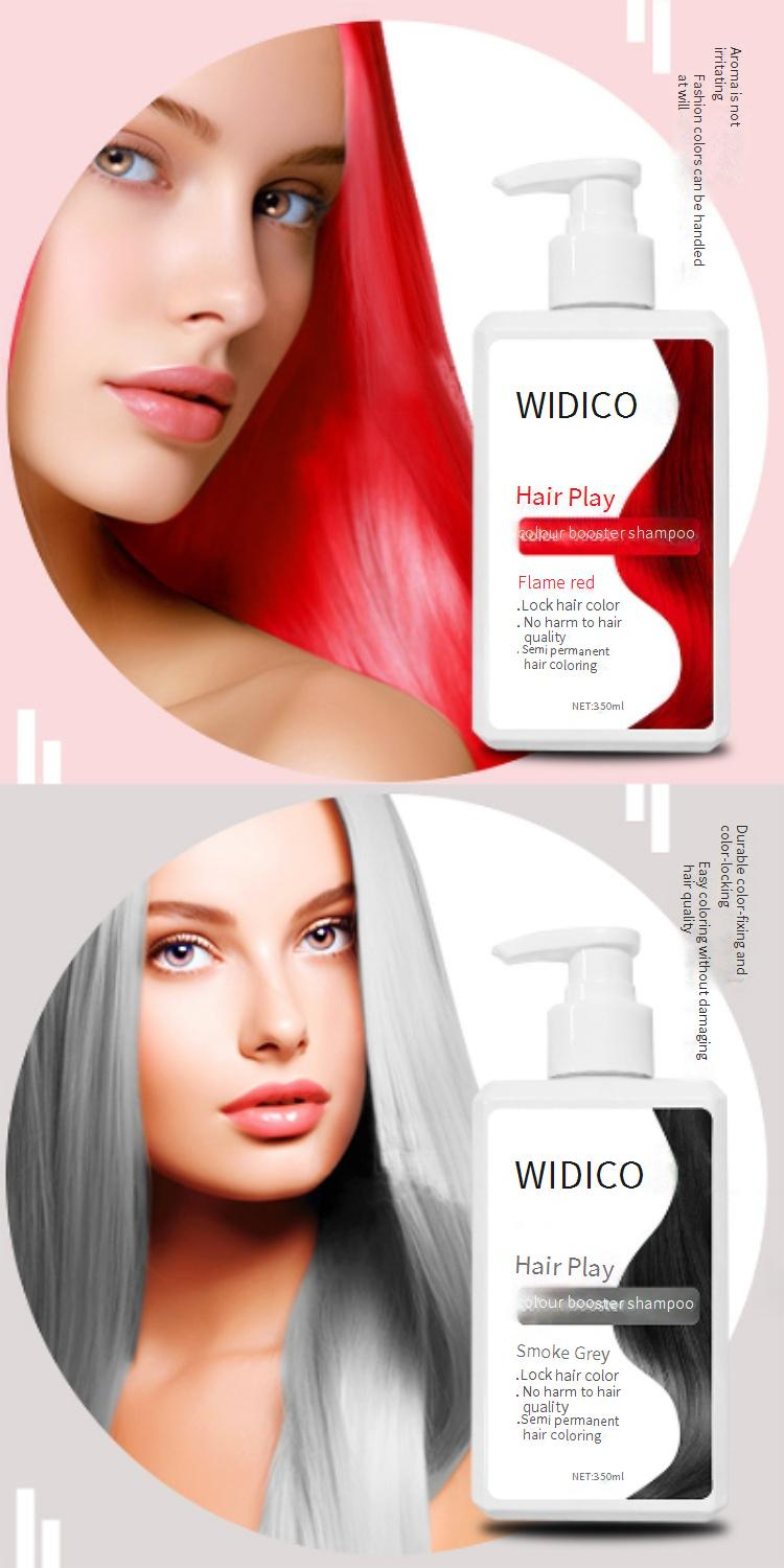 Shampoos WIDCO Farbfixiershampoo Lila Grau Dye Lock Farbshampoo Creme Vergilbungsshampoo Englische Version 160ML_voghion.com