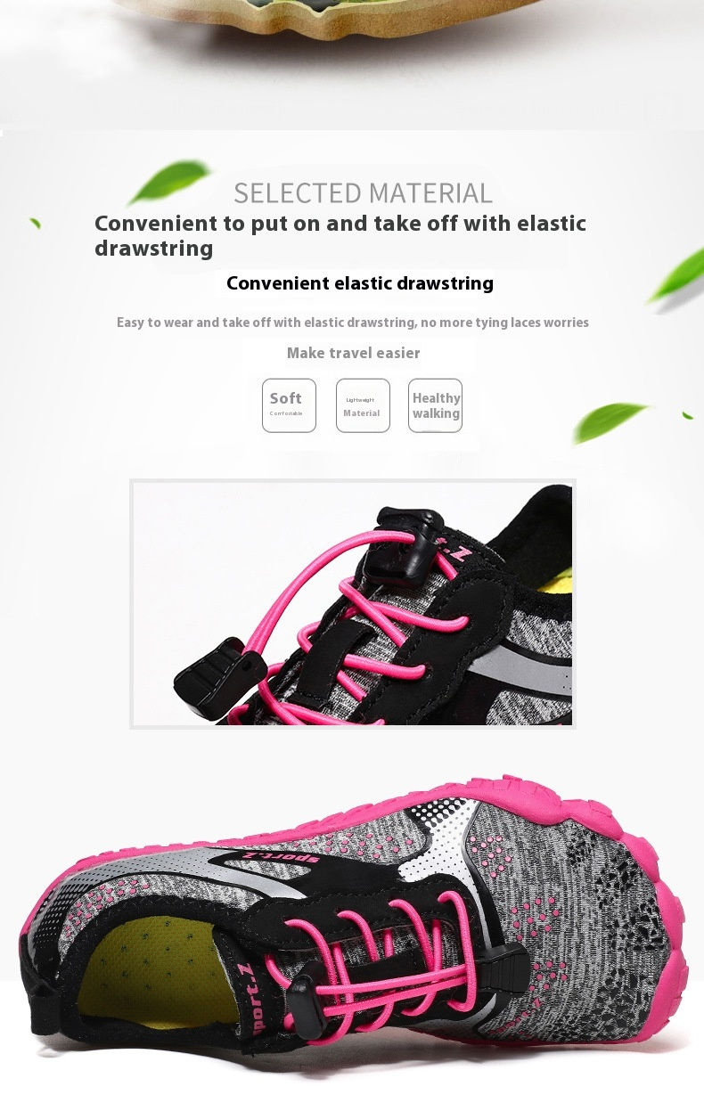 Antislip sokken voor kinderen, springtouw, sportschool, speeltuin, trampoline, ademend stretchmateriaal, antislip rubberen zool, buitensportschoenen_voghion.com