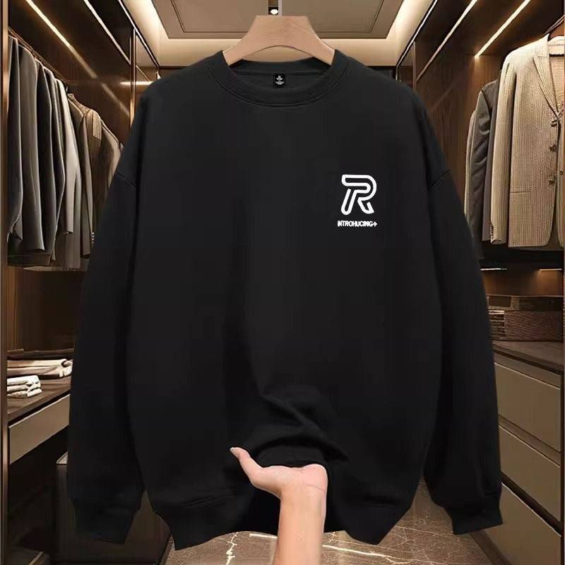 FW25 Matching Couple Cotton Crew Neck Sweatshirt - His & Hers_voghion.com