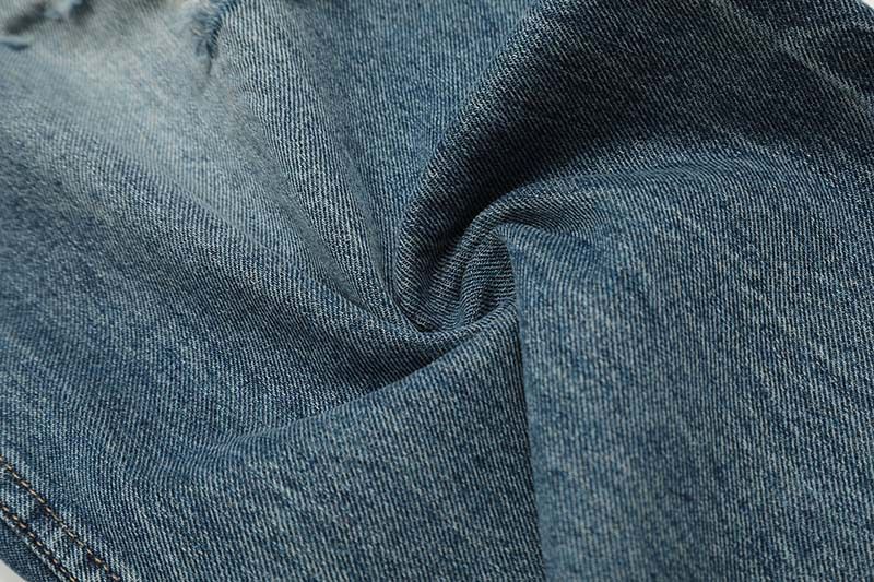Men's Clothing Washed Distressed Ripped Drape Niche Jeans Men And Women Trendy Retro Loose Casual Straight Pants_voghion.com