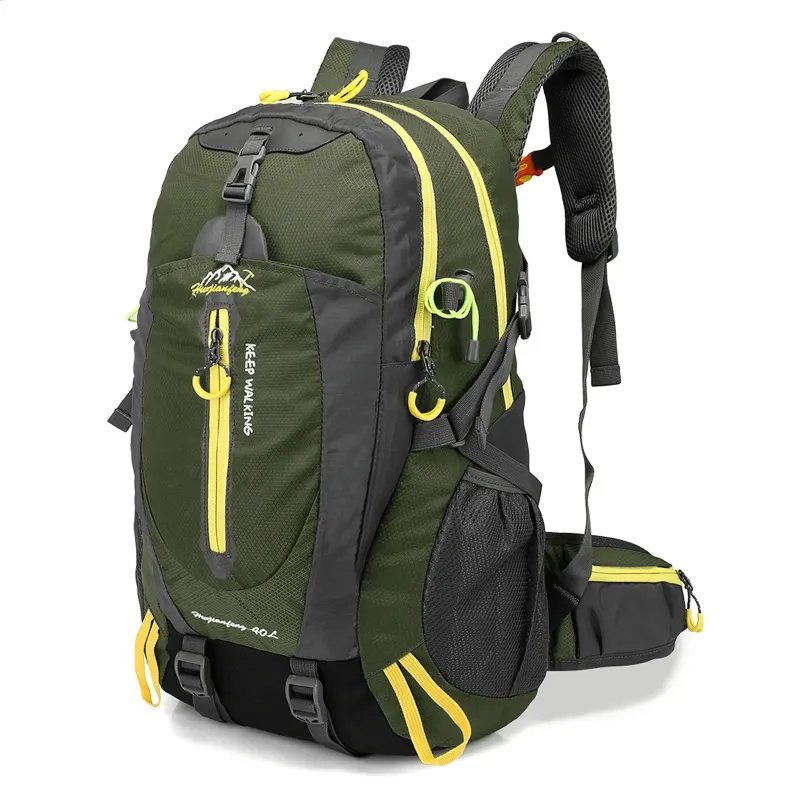 40L Wasserdicht Reise Rucksack Camping Wandern Laptop Daypack Trekking Klettern Zurück Taschen Für Männer Frauen Liefert_voghion.com