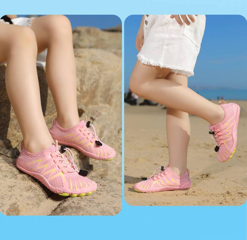 Eltern-Kind-Strandschwimmschuhe, Freizeitsport, Fitness, Springseil, rutschfest, atmungsaktiv, Barfußschuhe, Outdoor, Wandern, Klettern_voghion.com
