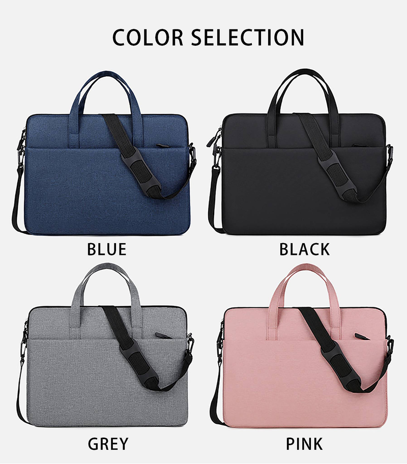 14-inch Portable Laptop Bag For Both Men And Women, Waterproof Conference Briefcase_voghion.com