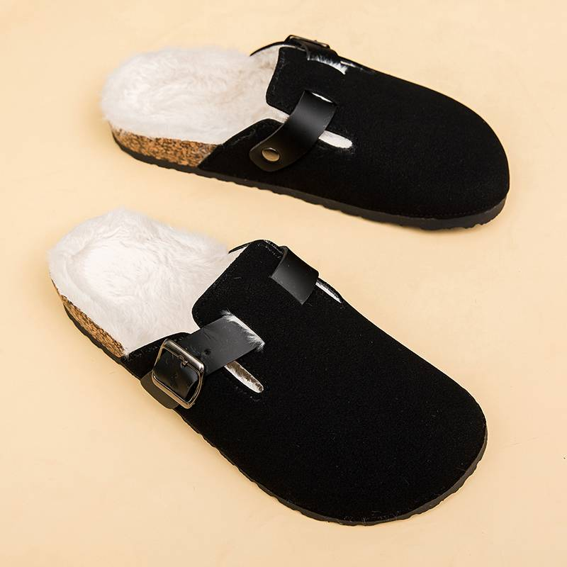 Pantuflas de algodón acogedoras Cloud para hombre: comodidad ultrasuave para el hogar_voghion.com