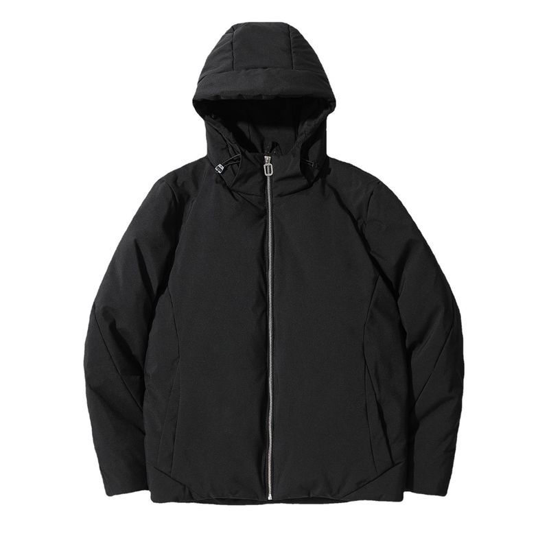 Herren-Winterdaunenjacke – 550 FP weißer Gänsefedermantel (antibakteriell, schmale Passform, koreanischer Stil, abnehmbare Kapuze, mehrere Taschen, Größen bis 3XL)_voghion.com