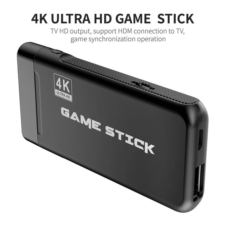 Retro Mini Arcade Game Box - 4K HD Gaming with Built-in Emulators 20,000 Games Wireless Controllers_voghion.com
