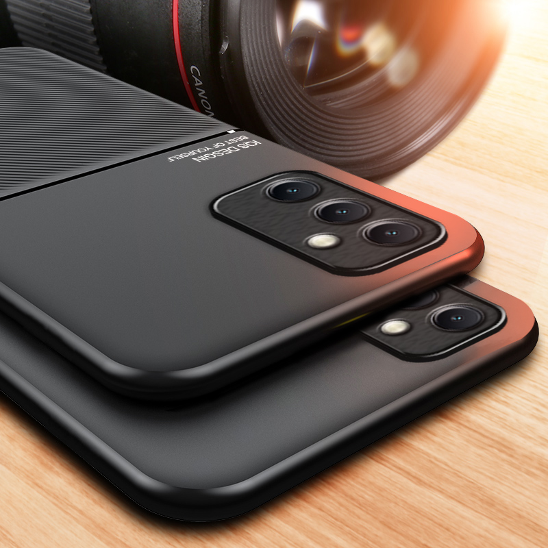 Pentru Samsung Galaxy A54 5G Carcasă auto cu placă magnetică pentru telefon pentru Samsung A54 a54 A 54 5g Carcasă din silicon moale din piele spate Carcasă_voghion.com