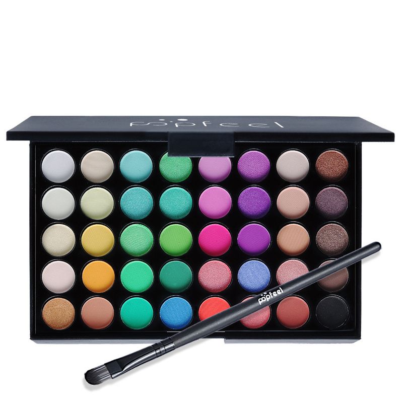 Make-up-Sets 40 Farbe Lidschatten Mit Lidschatten Pinsel Modische Und Beliebte Foto Studios Schalter Zu Lidschatten Paletten Neue_voghion.com