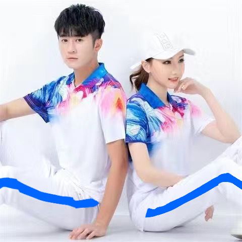 Jiamusi Square Dance Sports Suit Short Sleeve Set Summer Hiking Team Uniform Fitness Exercise Gymnastics_voghion.com