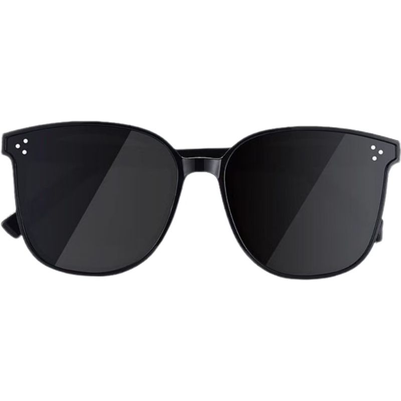 New Style Unisex Korean Version Square Frame Trendy Driver Driving UV Protection Sunglasses_voghion.com