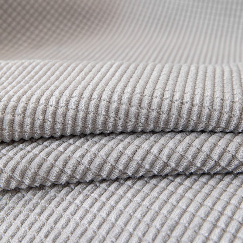 Sofabezug aus Maisfleece – universell passender, dehnbarer Sofaschutz mit rutschfester Unterseite, maschinenwaschbar (Beige, Grau, Braun)_voghion.com