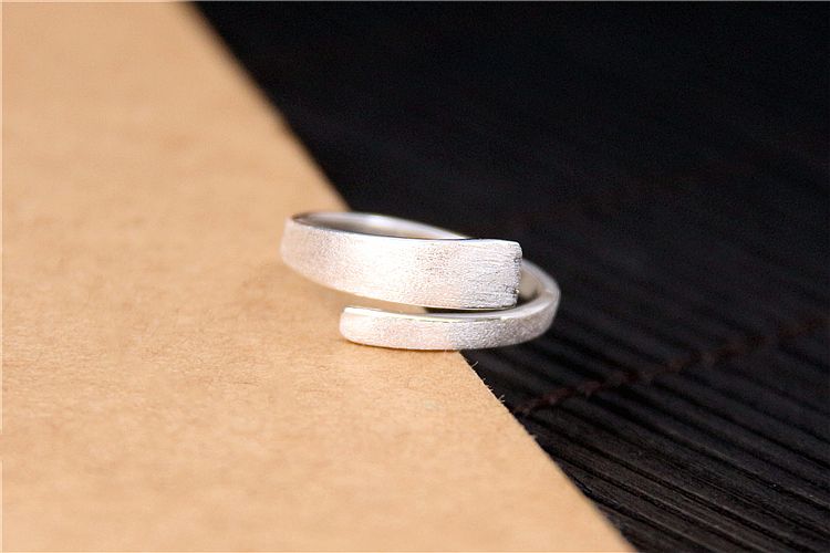 2025 Nuovi arrivi Romantico Grande Rotondo Argento Retro Gioielli di Natale da Donna, Anello per il pollice antico, Anello_voghion.com
