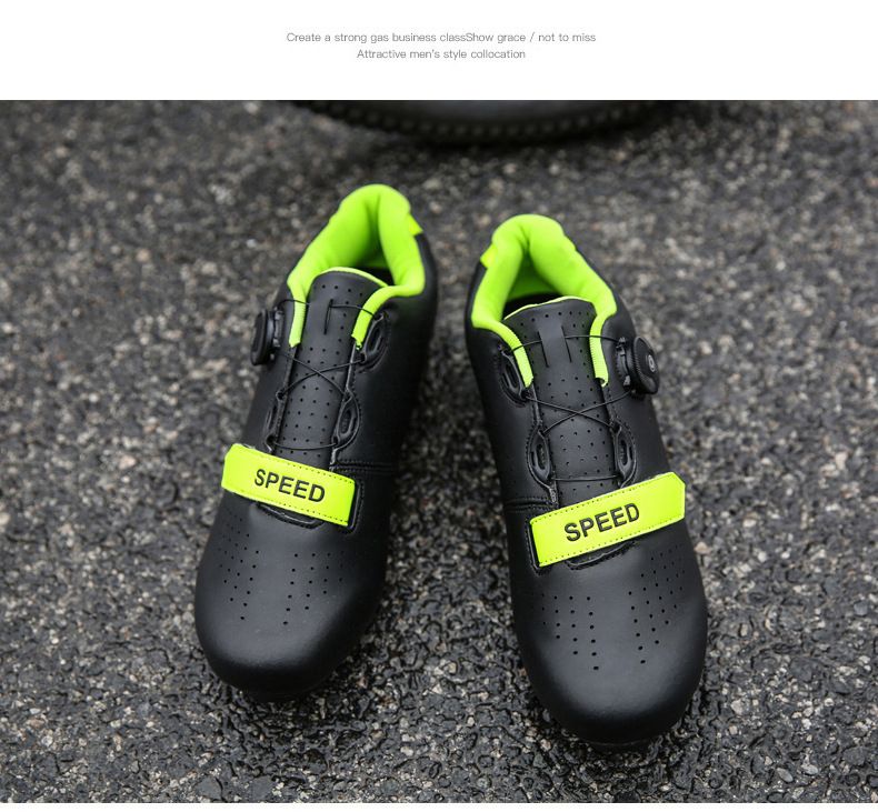 New Road Bicycle Shoelace Spär Road Bicycle Cycling Shoes Hard Soled Mountain Shoes Racing Sports Shoes_voghion.com