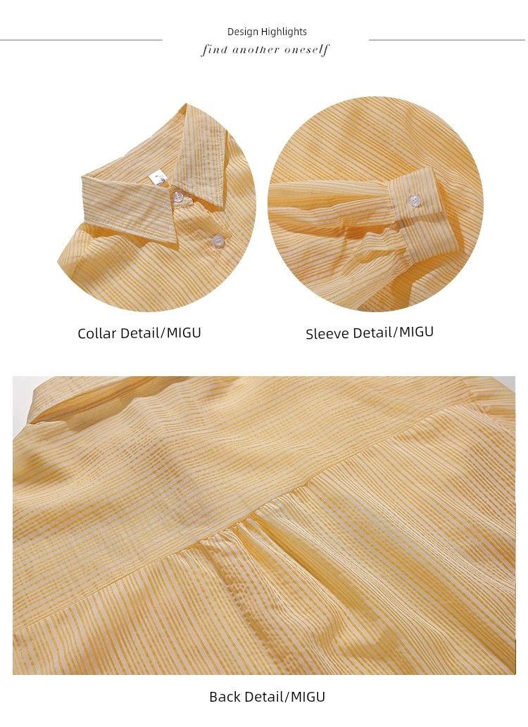 Atmungsaktiver Chiffon-Hosenträgerrock Oberbekleidung Überzug Sonnenschutzkleidung_voghion.com
