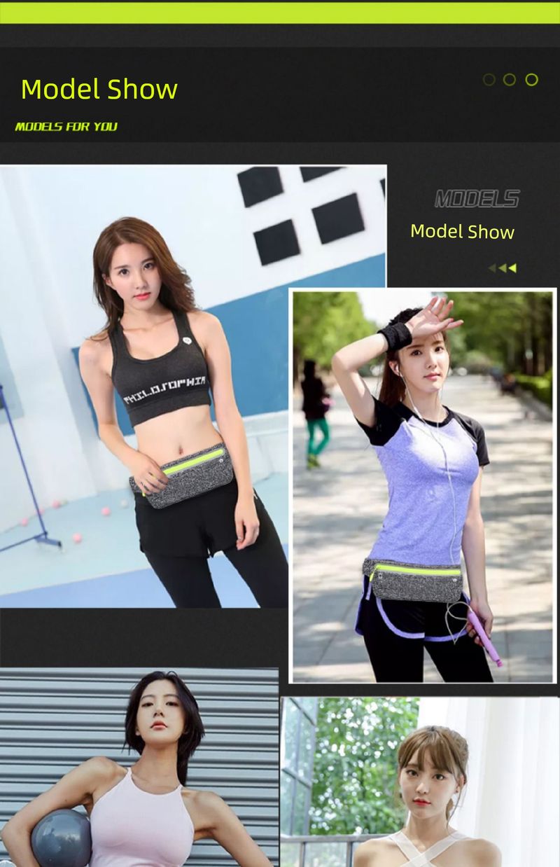 Riñonera deportiva multifuncional para hombre y mujer, novedad de 2025, para fitness, running, teléfono móvil, informal, ajustada._voghion.com