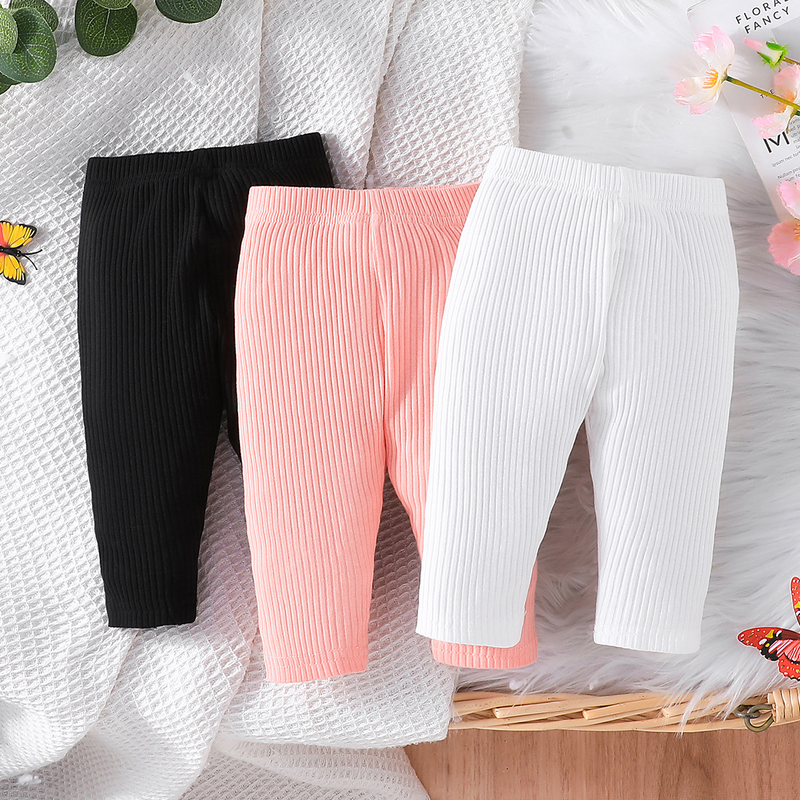 Mother&Kids Boys and girls baby pants three three-color combination casual pants set_voghion.com