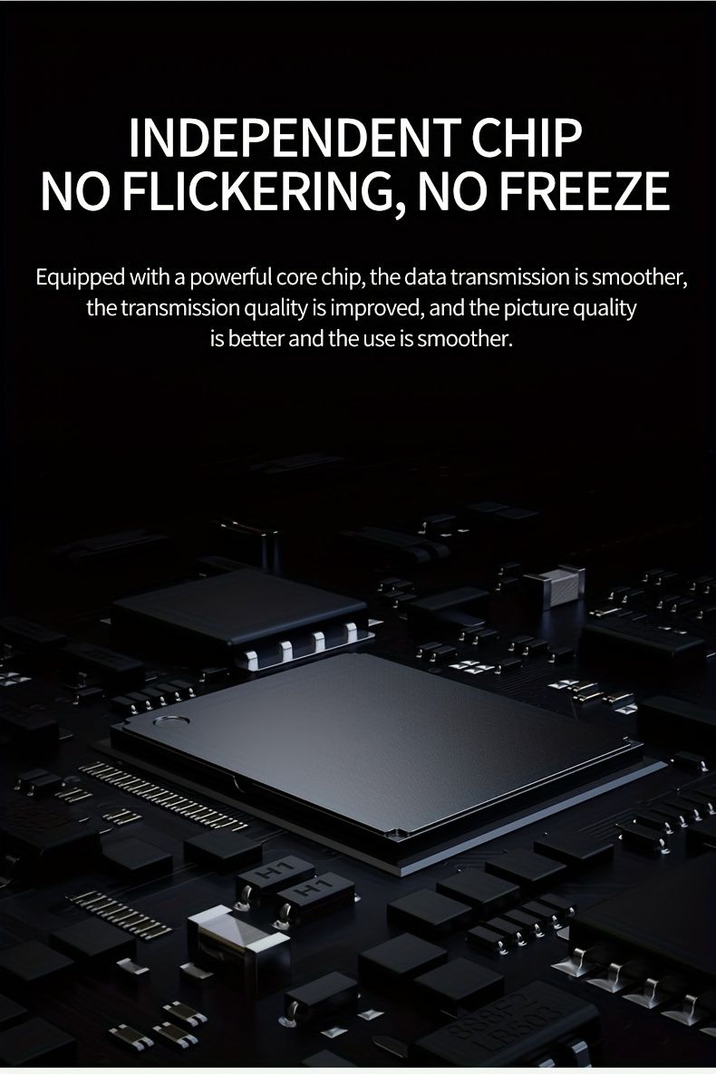 1 x USB-C-Dock aus weißem ABS-Material für 4K 30Hz HDTV + USB3.0 + PD100W, geeignet für Mobiltelefone, iPads, Laptops_voghion.com