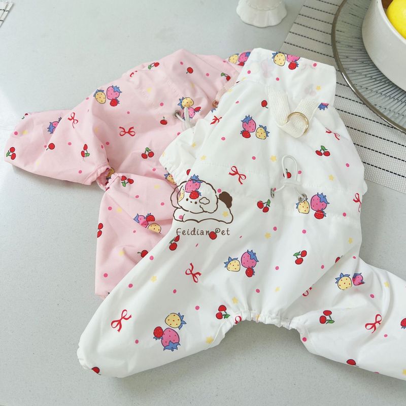 Boiling Point Pet Autunno Inverno Nuovo foderato in pile a quattro zampe guinzaglio impermeabile con fibbia per cani di piccola taglia e_voghion.com