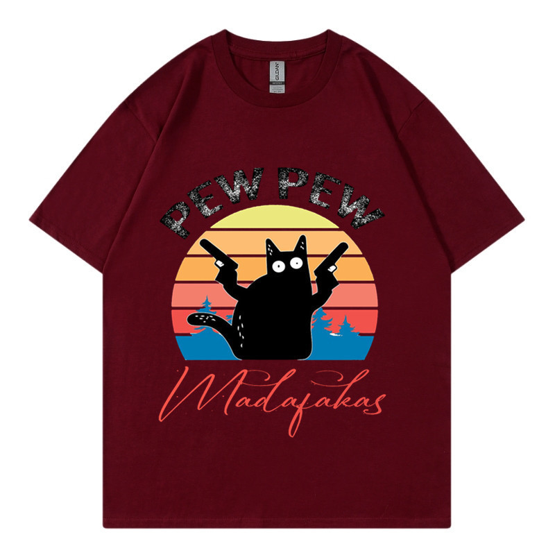 Ανδρικό T-shirt Γάτα Αστείο Κρανίο Κατοικίδιο Χαριτωμένο Τάση Μόδας Δεκαετία του '90 Ζώο Ανδρικό και Γυναικείο T-shirt με Γραφικά T-shirt_voghion.com