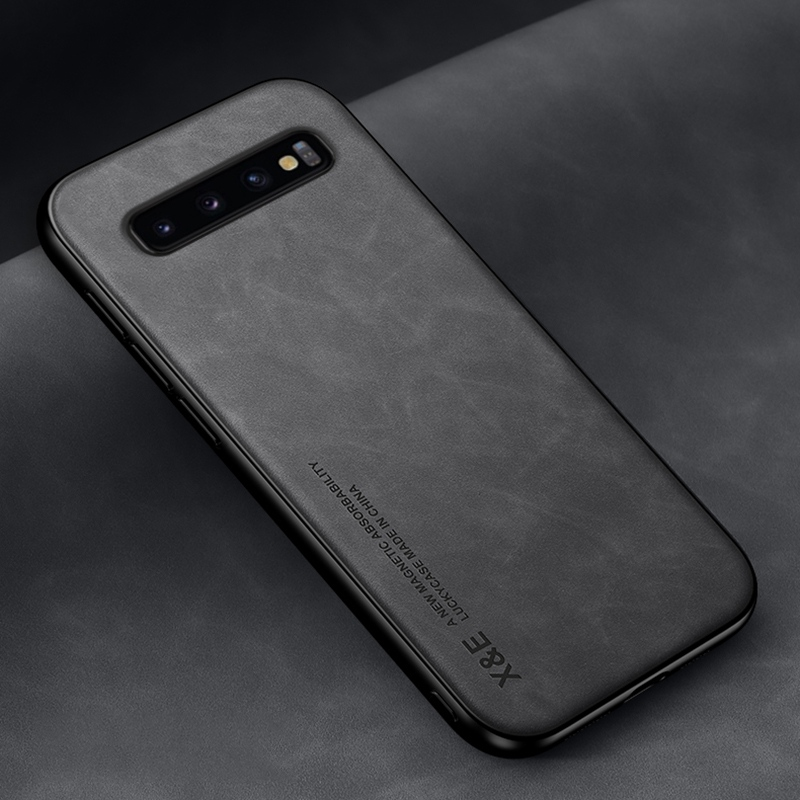 Luxury Leather Case For Samsung Galaxy S8 S9 Plus S10E Cover Silicone Protection Phone Case For Samsung S10 Plus S10 + C_voghion.com