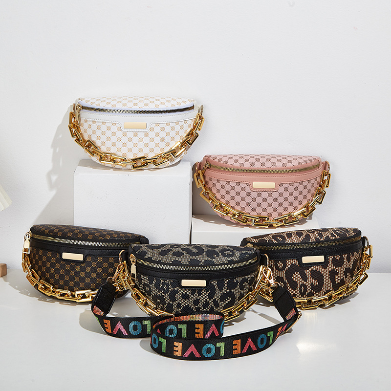 Europäesch an amerikanesch Hot Selling Nei Moud a Casual Villsäiteg Einfach Crossbody Broschtbeutel Damen Leopardmuster Schëllerbeutel Handybeutel_voghion.com