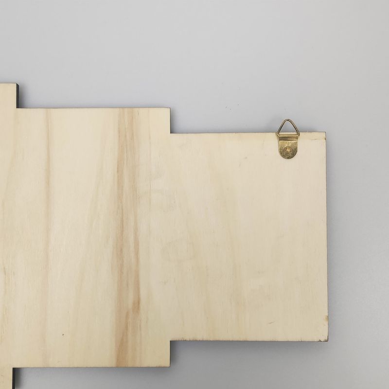 Modern minimalist family pendant wooden HOME crafts ornaments step-type HOME decoration doorplate_voghion.com