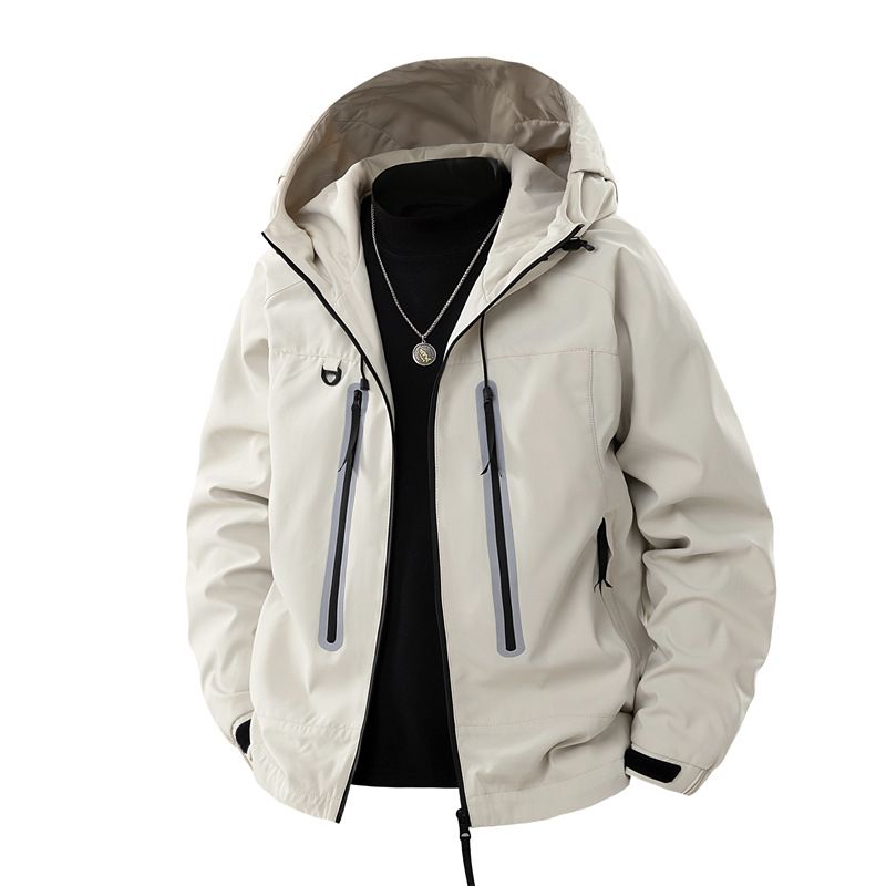 2025 Spring And Autumn New Brand Trendy Casual Men's Windproof Waterproof Jacket Coat_voghion.com