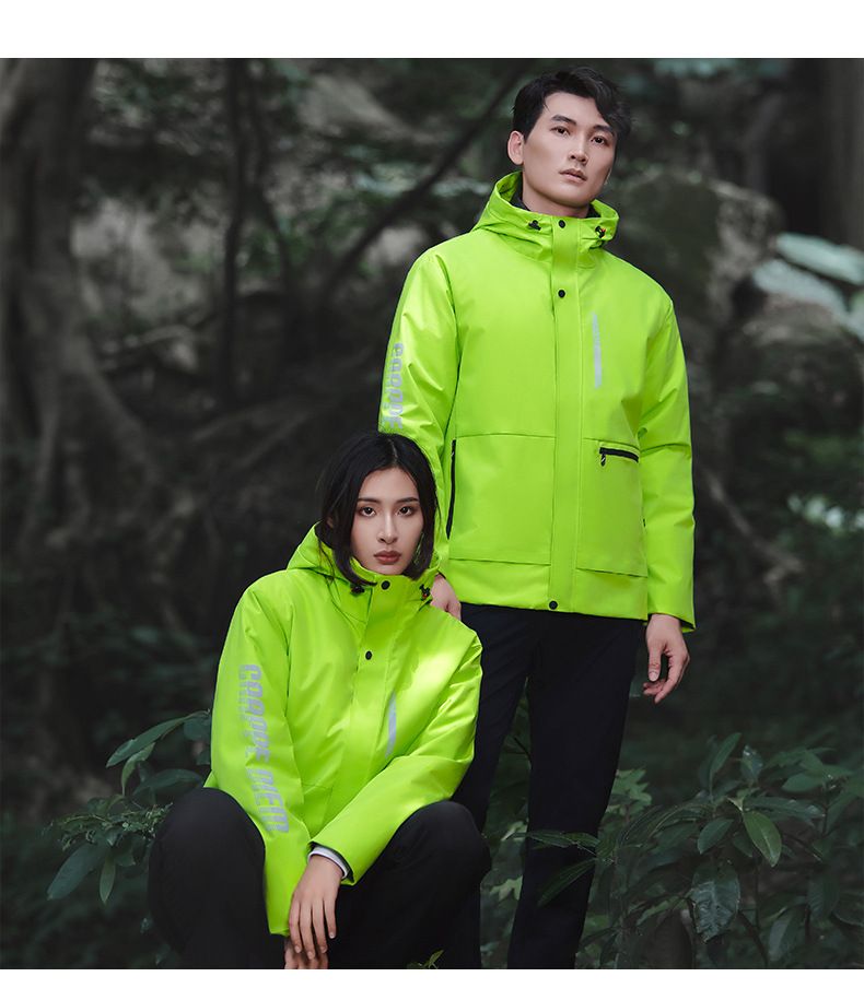 Giacca da sci termica antivento impermeabile staccabile unisex 3 in 1 con imbottitura in piumino per coppie, escursionismo, campeggio, sport sulla neve_voghion.com
