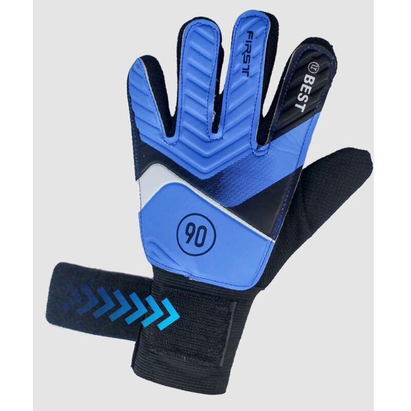 Kinder Fußball Latex Torwarthandschuhe Handschutz Antikollision_voghion.com