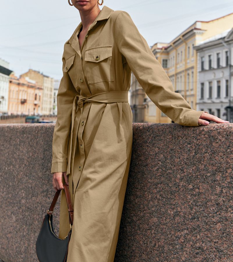 Modischer Hemdrock für Damen, Cargorock_voghion.com