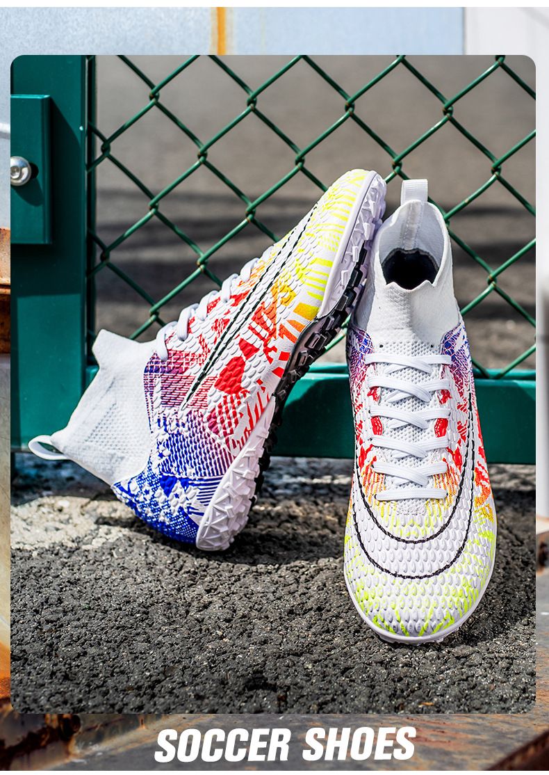 Falcon Neue High-top Lange Fußball TF Gebrochen Spike Spezielle Trainingsschuhe Fußball männer Modell_voghion.com