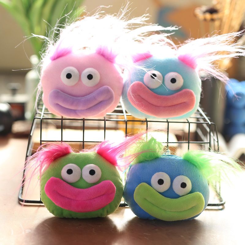 Adorable Plush Bigeyed Sausage Doll Keychain With Soft Pp Filling Cotton_voghion.com