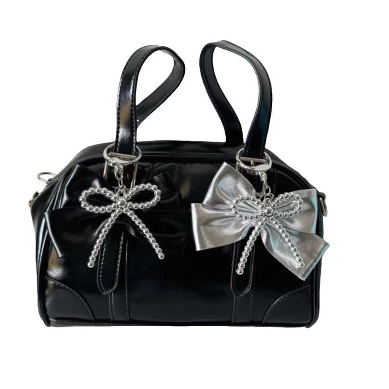 Componenti portachiavi per borse alla moda con ciondolo a fiocco_voghion.com