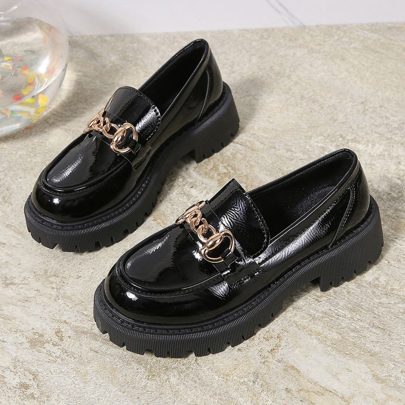 Stylish Women's New Platform Slip-on Loafers_voghion.com