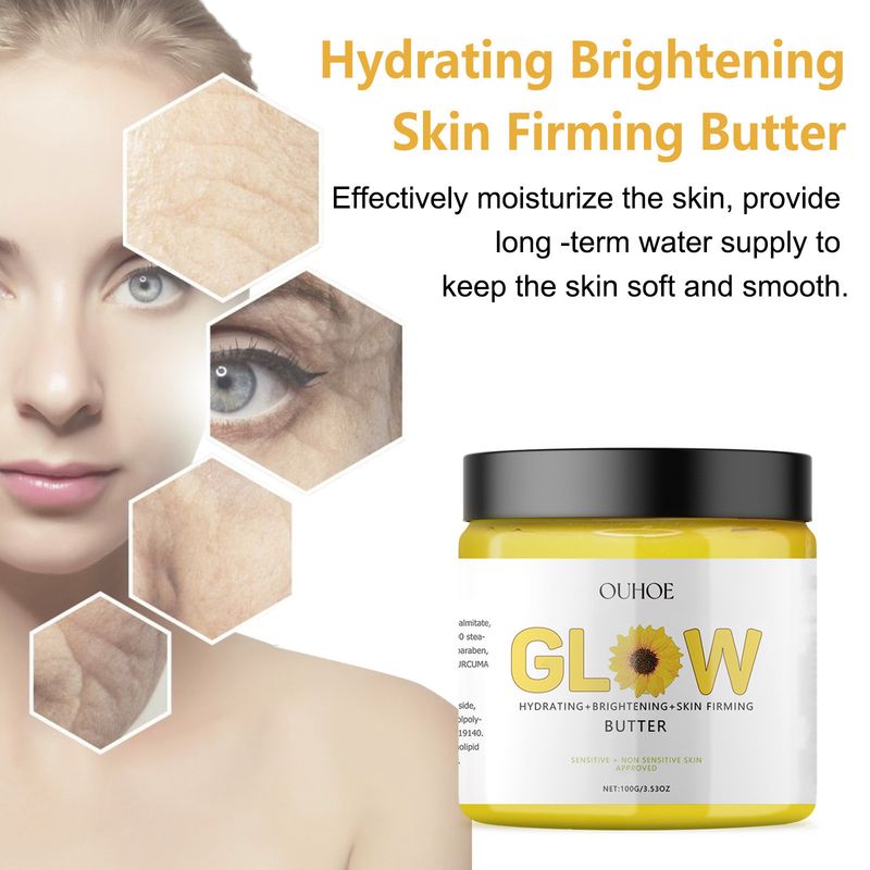 OUHOE Turmeric Skincare Refreshing, Cleaning, Moisturizing, and Firming Care Set_voghion.com