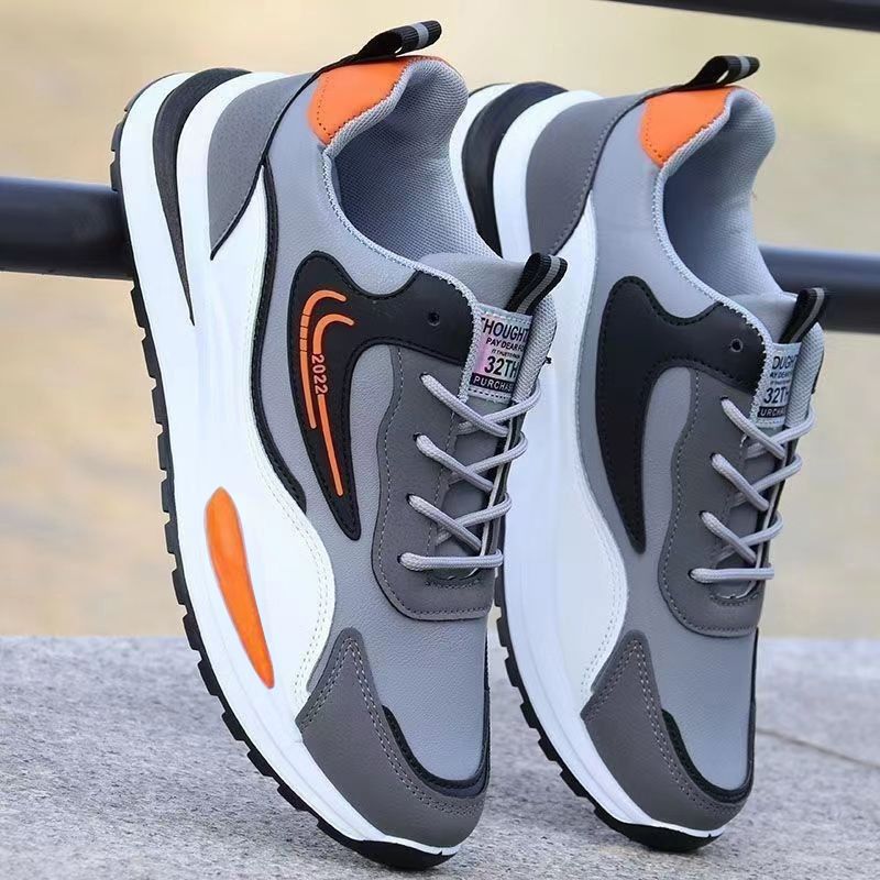 Herren Sport Trendy Neue Frühling Und Herbst Color-Block Casual Dad Laufschuhe_voghion.com