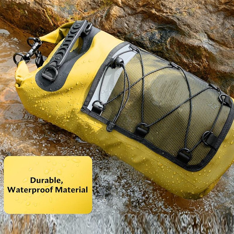Cross-Border Exclusive Beach Outdoor Camping Rafting Swimming Stream Trekking Mesh Large Capacity Waterproof Bag_voghion.com