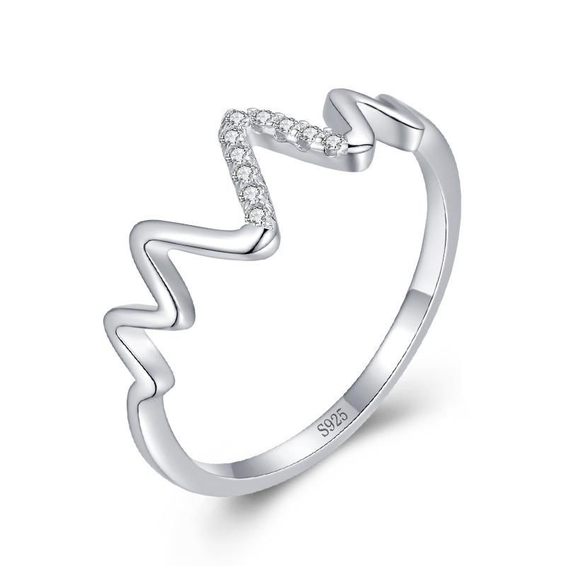 Tancise Anello in argento con zirconi classici Gioielli da donna Promessa di nozze Regalo per feste_voghion.com