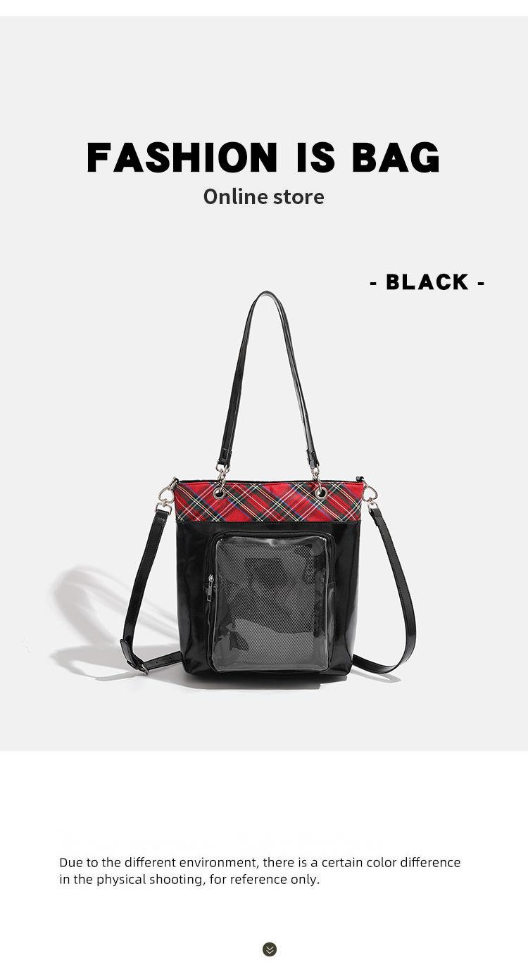 CHARHP&KEJNT borsa a tracolla versatile da viaggio con tracolla dolce e trasparente_voghion.com