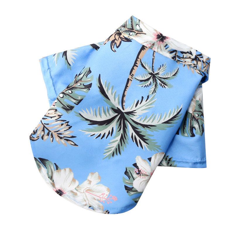 Maglietta da spiaggia con ananas per animali domestici, per cani, gatti e Golden Retriever, primavera ed estate, sottile e traspirante_voghion.com