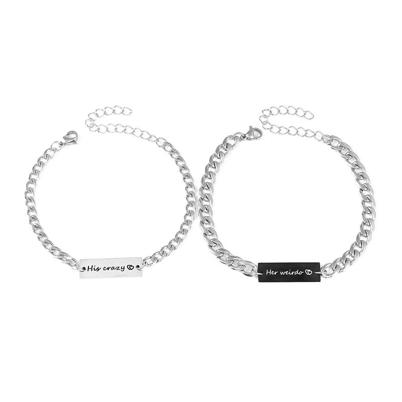 Nuovi braccialetti in acciaio inossidabile, neri e bianchi, fatti a mano e intrecciati, per uomo e donna, con corda per gioielli da mano._voghion.com