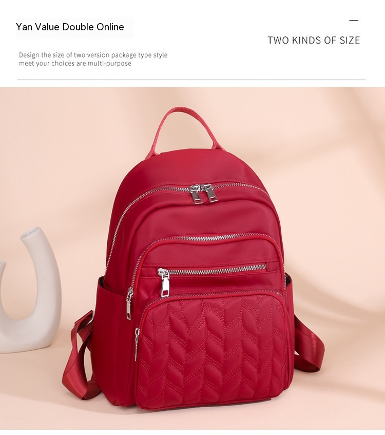 Yeni sıcak satış moda trendi çok yönlü gündelik kadın Oxford sırt çantası şık ve minimalist kentsel işe gidip gelme seyahat sırt çantası_voghion.com