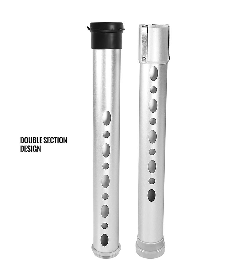 New Golf Aluminum Tube Easy To Assemble Disassemble Upper And Lower Sections Ball Picker Accessories Lightweight_voghion.com