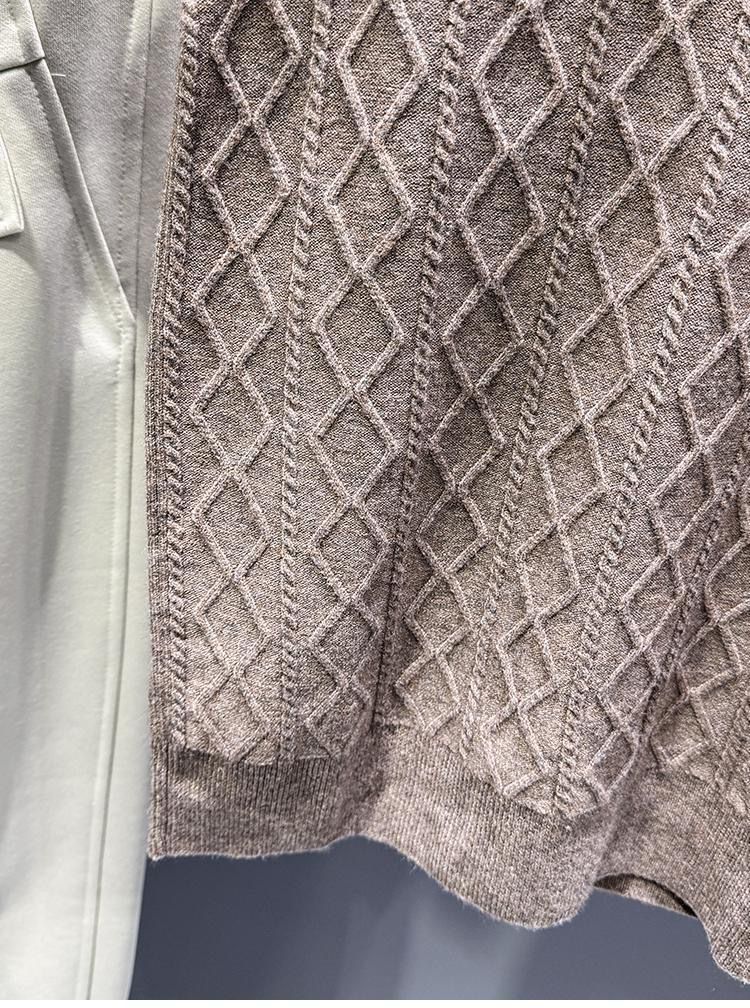 Polo da uomo in maglia testurizzata – Maglia casual a maniche corte con colletto a contrasto (M-3XL, bianco/nero/grigio/marrone, vestibilità slim e rilassata)_voghion.com