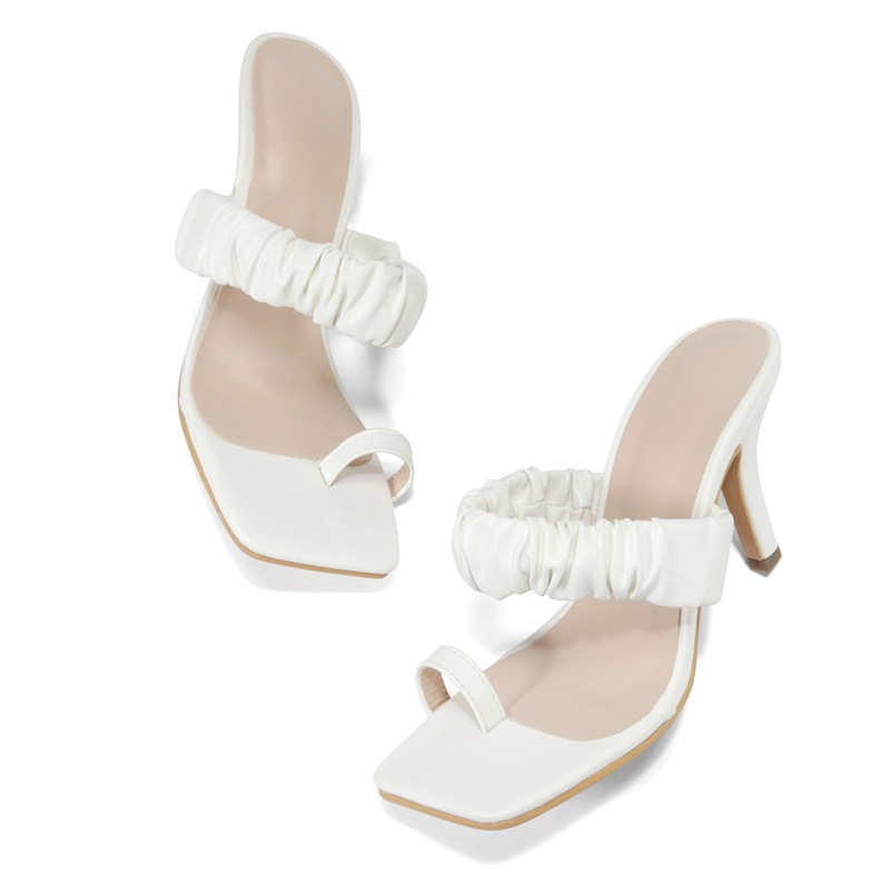 women's shoes white high heels flip-flops office versatile sandals 35-42 sizes in stock_voghion.com