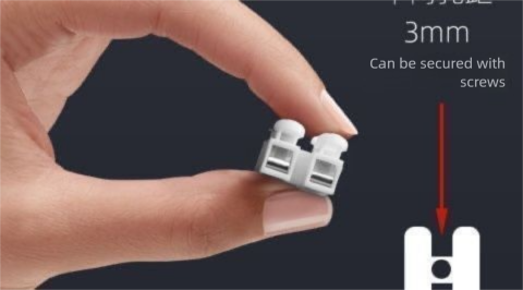 Two-position Push-type Lighting CH2 Snap Connector Spotlight Quick Wiring Terminal New Model_voghion.com