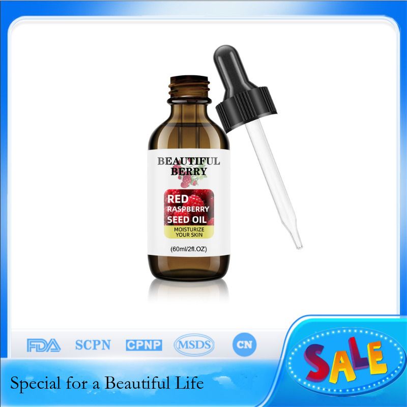 Compound Raspberry Seed Cold Pressed Process Hospital Grade Natural Antioxidant Fast Absorption Facial Base Oil_voghion.com