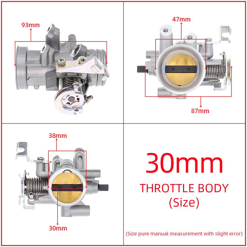 Corpo farfallato RACING per HONDA WAVE110I NEW WAVE110-I Wave 110i BIZ125 Z125 28mm 30mm 32mm 36mm 38mm 40mm 42mm Corpo farfallato RACING per moto_voghion.com