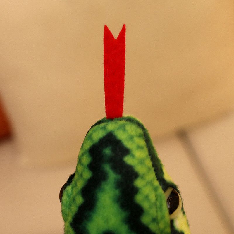 Large Plush Snake Realistic Toy For Kids Soft And Cuddly 120cm Pp Cotton Animal Stuffed_voghion.com