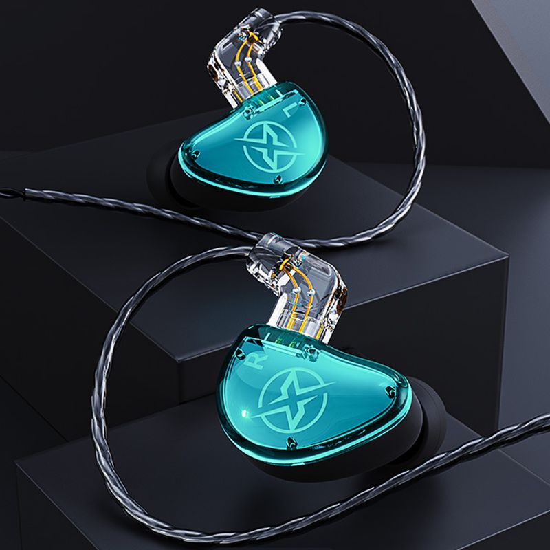 Auriculares con cable estéreo envolvente música juego función de llamada graves pesados cancelación de ruido auriculares intrauditivos deportivos_voghion.com